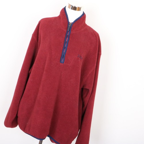 IZOD 1/4 Zip Fleece Jacket Coat Men's L - Picture 2 of 6