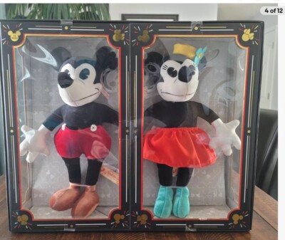 ぬいぐるみ Mickey Minnie Retro Stuffed Toy Disney Plush Doll Mickey Mouse Minnie Showa Retro | eBay