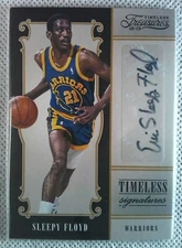 2012-13 Panini Timeless - Signatures - Sleepy Floyd #22 - /199 (AU) - Eric
