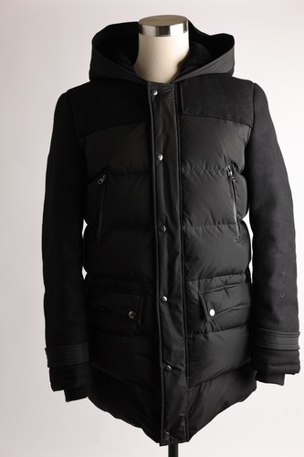 $ 1.590 Mackage Daunen Parka Mantel mit Scherhaube Gr. 38/S schwarz WARM BIS -30F