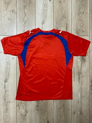 CZECH 2006 2008 NATIONAL TEAM HOME FOOTBALL SHIRT SOCCER JERSEY