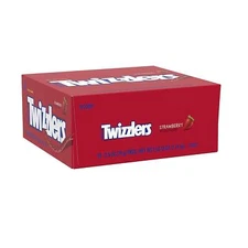 Twizzlers Strawberry Twists, 2.5 ounces 18 count