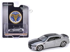 2018 Dodge Charger Srt 392 Silver 164 Diecast Model Car By Greenlight 30506