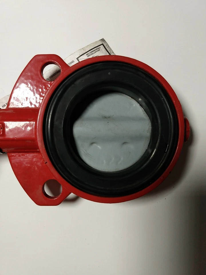 3" Butterfly Valve Bray SERIES 30 Iron Wafer 250 S/N 14101570 w/handle - Image 4 of 4