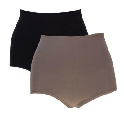 Nearly Nude Contour Smoothing Brief in Mocha/Black, S/M | eBay