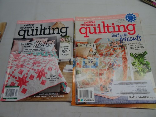 QUILTING Lot 23 Magazines Quilting Arts American Patchwork & Quilting Quiltmaker - Picture 4 of 12