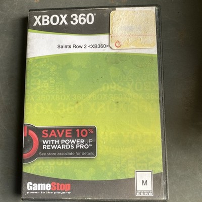 Saints Row 2 Action Game Xbox 360 by THQ 2008 Platinum Hits w/ GameStop case 