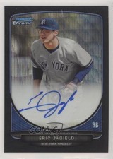 2013 Bowman Draft Black Wave Refractor 49/50 Eric Jagielo #BCA-EJ Auto n1u