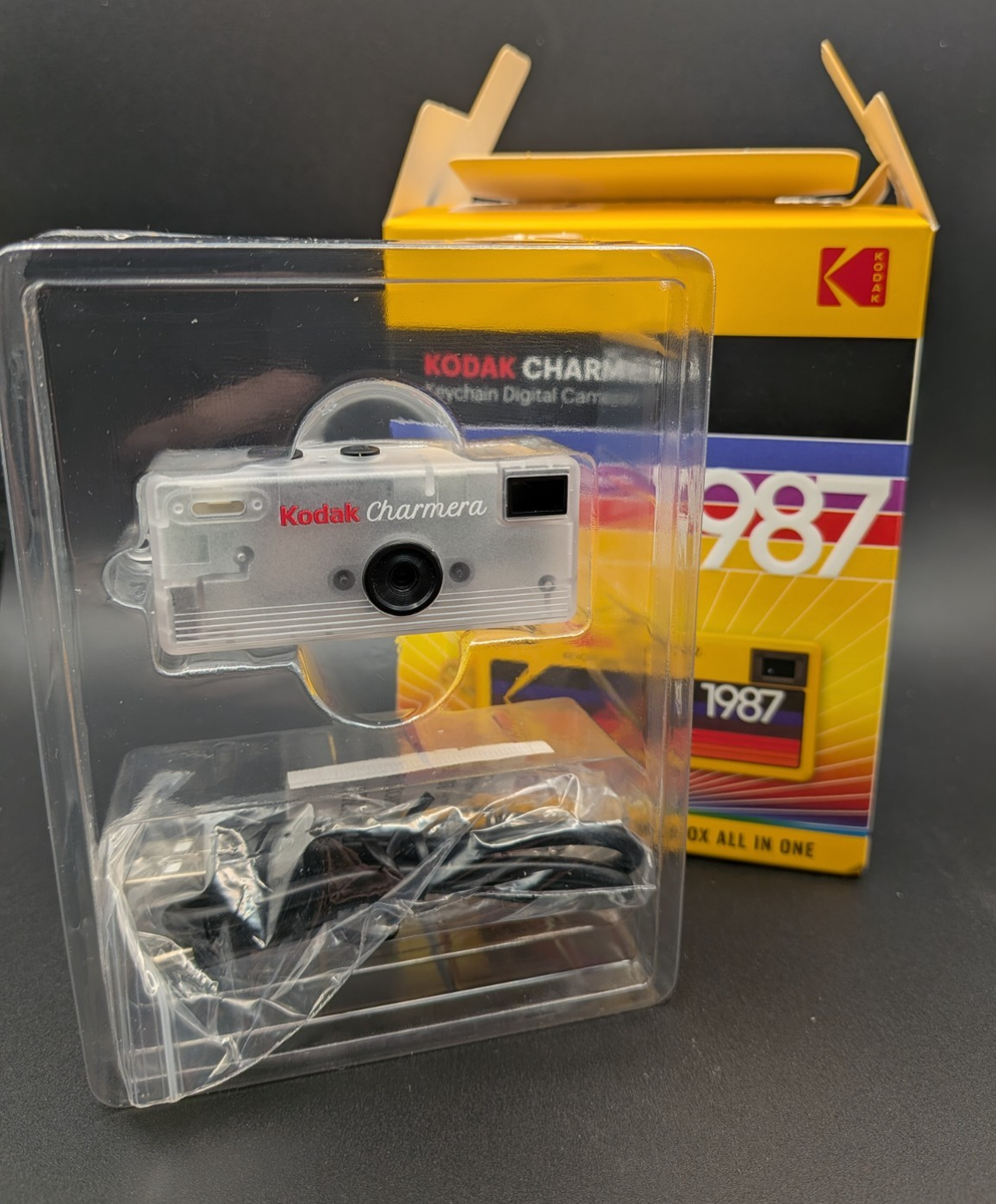 Kodak CHARMERA Keychain Digital Camera Clear Secret Edition (Chase