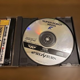 Sega Saturn Soft Super Robot Wars F Final Edition #bc4975