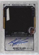 2015 Museum Collection Momentous Materials Jumbo Relic /10 Gregory Polanco Auto