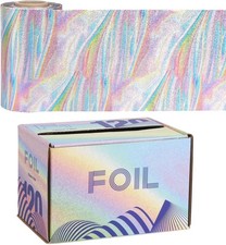 Aluminum Foil Roll For Hair, 50 m Colorful Emed Hair Foils