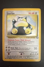 Pokémon TCG Snorlax Jungle 11/64 Holo Unlimited Holo Rare on eBay