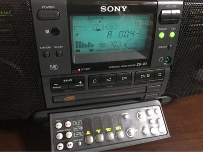 Sony ZS-70 CD & Cassette Deck It has been maintained but the