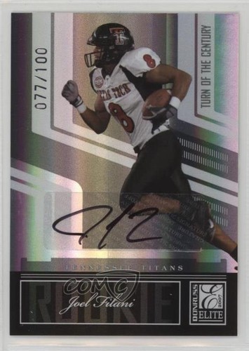 2007 Donruss Elite Turn of the Century Rookie /100 Joel Filani #155 Auto 0q3 - Picture 1 of 3