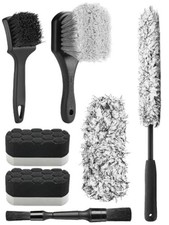 7PCS Car Wheel Cleaning Pro Kit, Tire Brush, Soft-bristled Rim 7PCS-WDK003