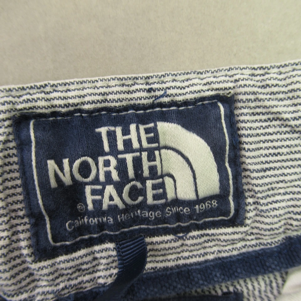 North Face Pants Womens 8 Chino Outdoors Pockets Lightweight Regular Fit Gray - Image 3 of 4