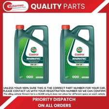 Castrol 15F9E5 Magnatec 5W-20 E, ACEA C5, API SN, H TQ, Petrol Eng Oil, 2 x 5L 9.00 per litre