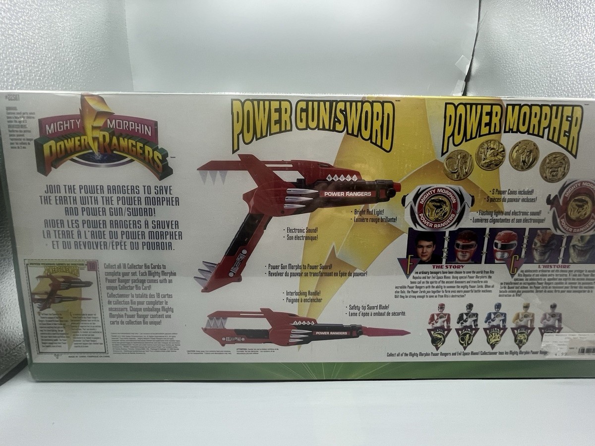Bandai Mighty Morphin Power Rangers Powermorpher and Power Gun