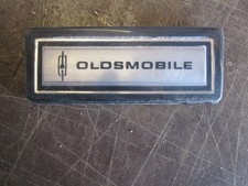 73 74 Oldsmobile Omega Dash Pad Emblem Plaque Badge Oem Nice Lk