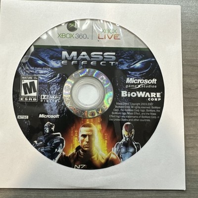 Mass Effect - Microsoft Xbox 360 Disc Only Cleaned/Tested