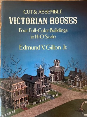Dover Publications Inc card model book of Cut & Assemble Victorian Houses