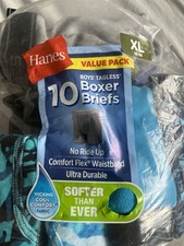 New Hanes Boxer For Boys XL, 9 Brief