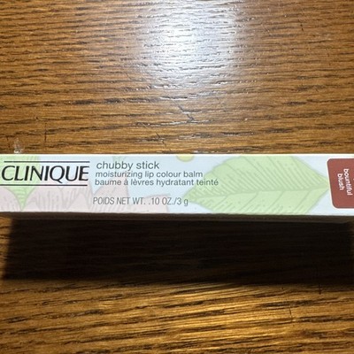 CLINIQUE CUBBY STICK MOISTURIZING LIP COLOR BALM  10 BOUNTIFUL BLUSH 