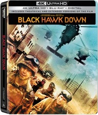Black Hawk Down (Steelbook) [Used Very Good 4K UHD Blu-ray] Ltd Ed, With Blu-R