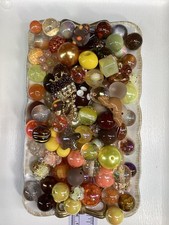 100 Beads/400ML Brown/Yellow/Orange Style 3 Beads For Pens Keychains