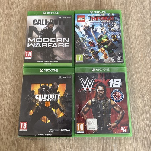 Xbox One Juego Paquete De 4 Juegos COD, 2K18, Lego Ninjago Todos Probados