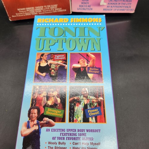 Richard Simmons Workout VHS Set See Pictures For Titles - Picture 3 of 4