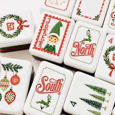Dear Santa Mahjong Tile Set American Mahjong ...