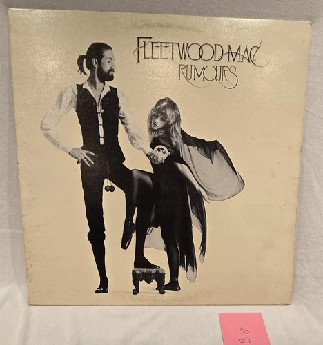 #214-Fleetwood Mac - Rumours - 1977 - Vinyl Record LP -w/ Insert -Vintage-VG