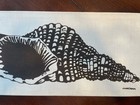 Marüška Seashell Tapestry Wall Art, Signed Framed Medium Canvas Beach Decor — photo 1