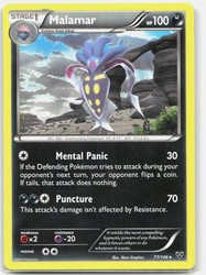 Malamar 77/146 XY Base Set Rare