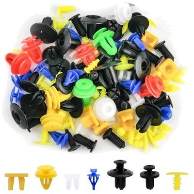 Korrosionsbeständige Nylon Autoclips - 100 Stück Set für diverse Anwendungen