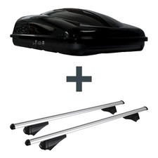 Dachbox Topbox TopBox 350 + Dachträger Menabo für Mercedes GLC SUV Typ X253 NP Dachbox Topbox TopBox 350 + Dachträger Menabo für Mercedes GLC SUV Typ X253 NP