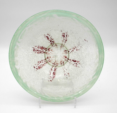 WMF - Ikora Schale Glasschale   27cm Karl Wiedmann 20er Jahre Bauhaus