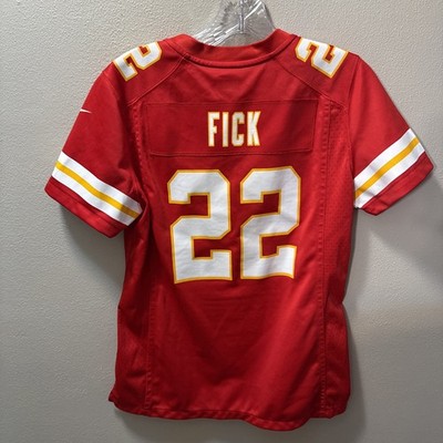 Nike Kansas City Chiefs Football Jersey Women Sz S  Red On Field Custom Fick 22