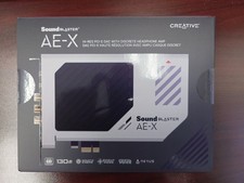 Creative Labs Sound Blaster AE-X PCIe Sound Card, Hi-res 32-bit/384 kHz DSD256 A