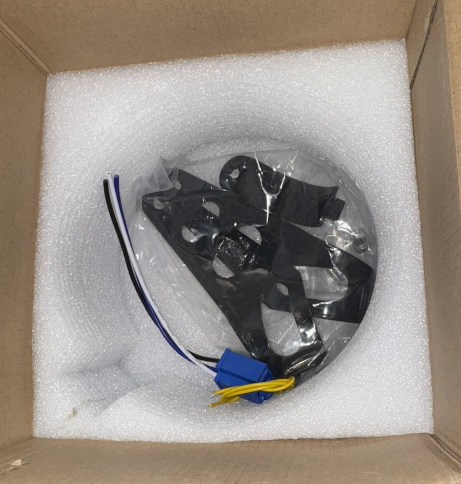 HENGTUAUTO 5-3/4 5.75" Led X Style White LED Motorcycle headlight with Headlight - Image 4 of 4