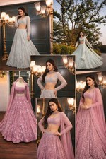 Indian Bollywood Bridal Wedding Festival Lengha Choli Party Lehenga Pakistani