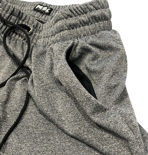 Pantaloncini sportivi Michael Strahan MSX taglia media grigio poliestere 10 pollici cuciture interne uomo - Foto 3 di 6