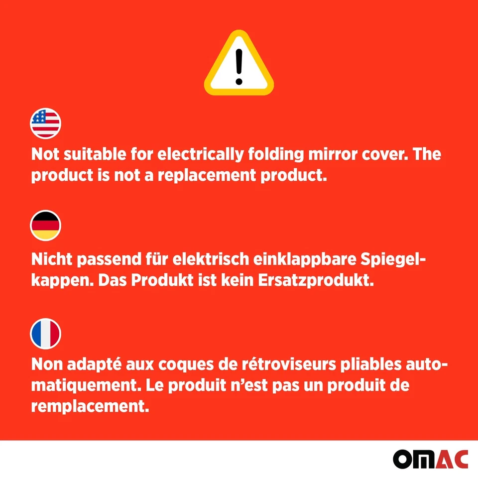 Calotte specchietti retrovisori per Mini One Cooper Clubman Cabrio R55 acciaio inox - Immagine 2 di 4