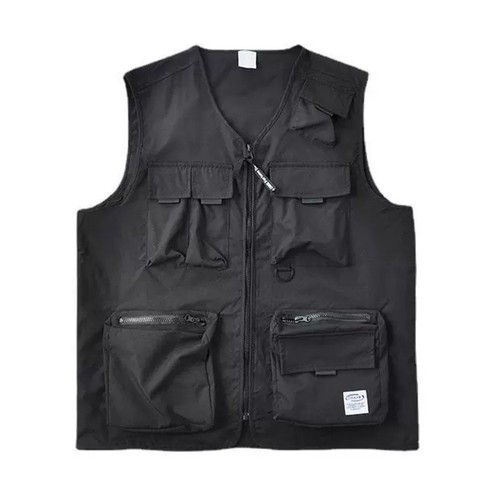 Stylish Sleeveless Waistcoat for Men with Functional Pockets in Summer - Picture 17 of 45