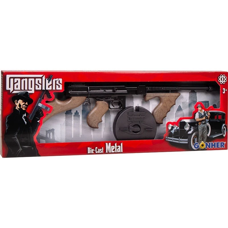 FUCILE mitraglietta gangster per bambini fucile GIOCATTOLO METALLO E PLASTICA - Image 3 of 4