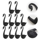 10 Stück Tee-Aufgüsse Loseblatt Kräutertee Tee-Siebe Tee-Sieb-Werkzeug