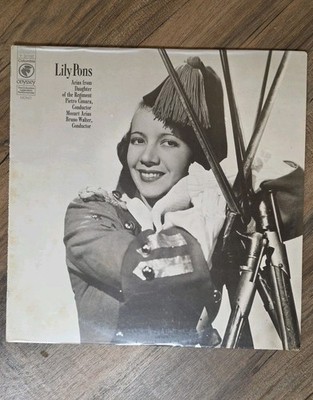 Lily Pons   Arias From Daughter Of The Regiment - ORIGINAL SEALED Vinyl LP 1972