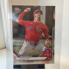 2025 Topps NOW Road to Opening Day WALKER BUEHLER BOSTON RED SOX OD-12